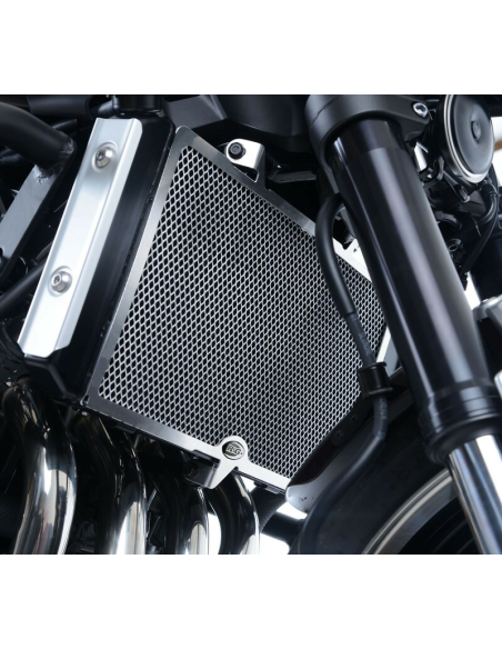 Protection de radiateur R&G RACING titane - KAWASAKI Z900RS
