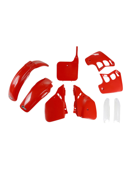 Kit plastiques complet - Rouge - UFO Honda CR 250 1988-1989