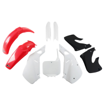 Kit plastiques complet - Origine - UFO Honda 125 CR 1998-1999 et 250 CR 1997-1999