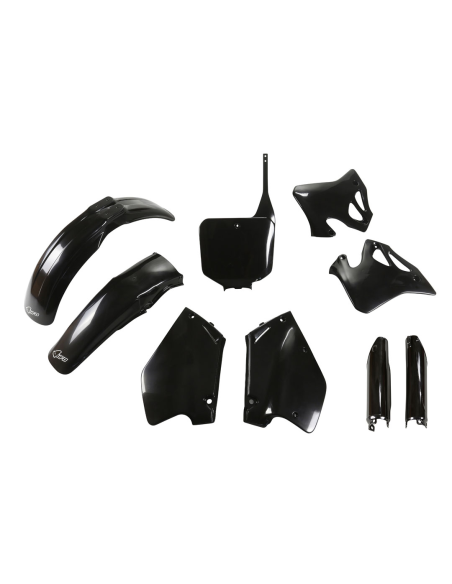 Kit plastiques complet - Noir - UFO Honda 125 CR 1995-1997