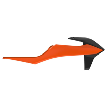 Ouies de radiateur - Orange Noir - POLISPORT KTM EXC EXC-F 2018-2022