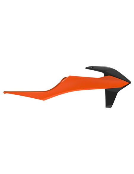 Ouies de radiateur - Orange Noir - POLISPORT KTM EXC EXC-F 2018-2022