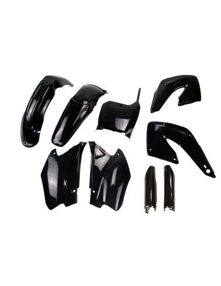 Kit plastiques complet - Noir - UFO Honda 125 250 CR 2000-2001