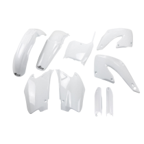 Kit plastiques complet - Blanc - UFO Honda 125 250 CR 2000-2001