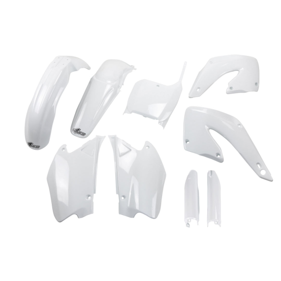 Kit plastiques complet - Blanc - UFO Honda 125 250 CR 2000-2001