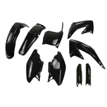 Kit plastiques complet - Noir - UFO Honda 125 250 CR 2002-2003