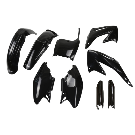 Kit plastiques complet - Noir - UFO Honda 125 250 CR 2002-2003