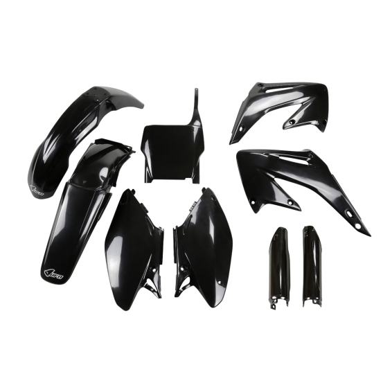 Kit plastiques complet - Noir - UFO Honda 125 250 CR 2004