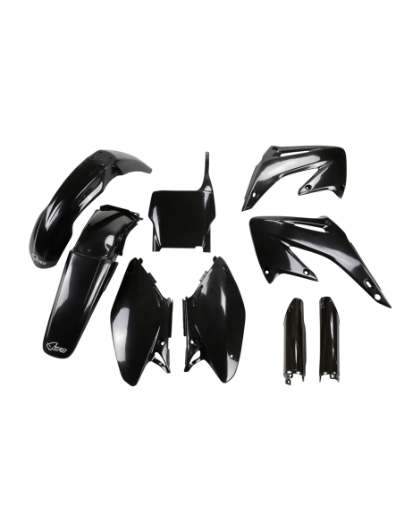 Kit plastiques complet - Noir - UFO Honda 125 250 CR 2004