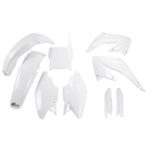Kit plastiques complet - Blanc - UFO Honda 125 250 CR 2004