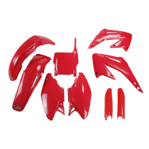 Kit plastiques complet - Rouge - UFO Honda 125 250 CR 2004