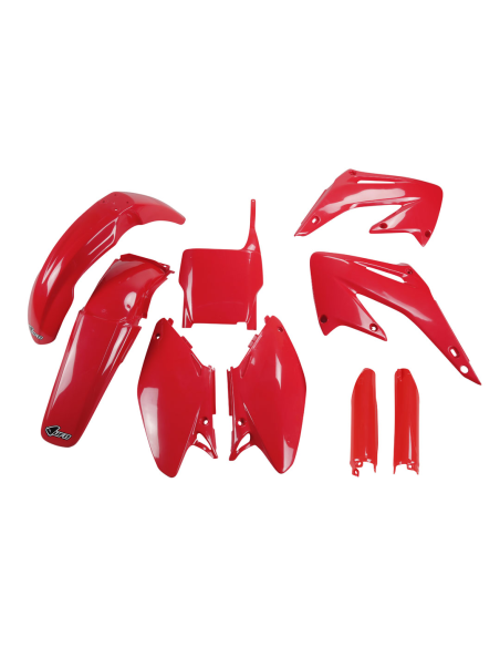 Kit plastiques complet - Rouge - UFO Honda 125 250 CR 2004