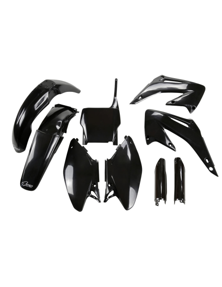Kit plastiques complet - Noir - UFO Honda 125 CR 2005-2007