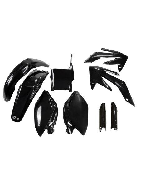 Kit plastiques complet - Noir - UFO Honda 250 CRF-R 2004-2005