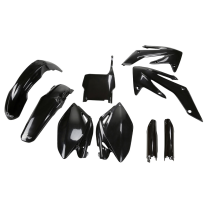 Kit plastiques complet - Noir - UFO Honda 250 CRF-R 2006-2007