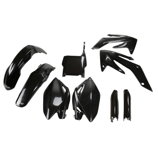 Kit plastiques complet - Noir - UFO Honda 250 CRF-R 2006-2007
