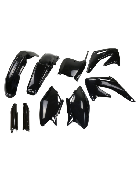 Kit plastiques complet - Noir - UFO Honda 450 CRF-R 2002-2003