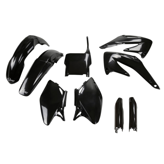 Kit plastiques complet - Noir - UFO Honda 450 CRF-R 2004