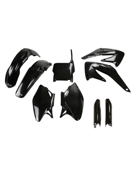 Kit plastiques complet - Noir - UFO Honda 450 CRF-R 2004