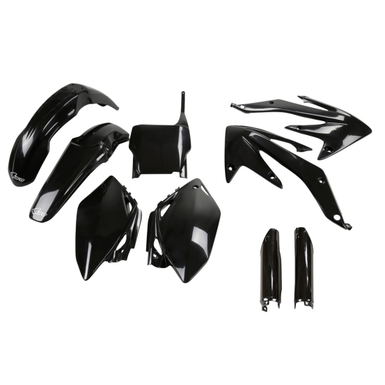 Kit plastiques complet - Noir - UFO Honda 450 CRF-R 2005-2006