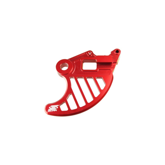 Protection de disque arrière SCAR alu BETA RR Rouge