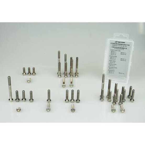 Kit 48 vis moteur titane SCAR Honda 450 CRF-R 2021