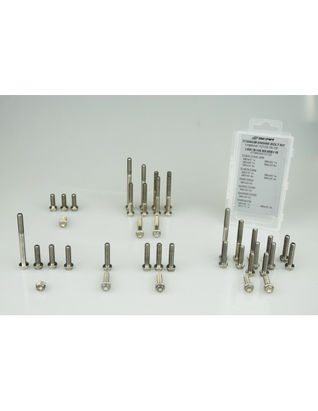 Kit 43 vis moteur titane SCAR Kawasaki 250 KXF 2021