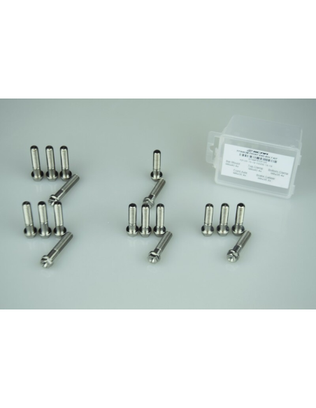 Kit 15 vis train avant titane SCAR Husqvarna 65 TC 2021 KTM 65 SX 2021 GAS GAS 65 MC 2021