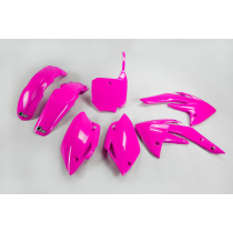 Kit plastiques - Néon Rose - UFO Honda 150 CRF-R 2007-2024