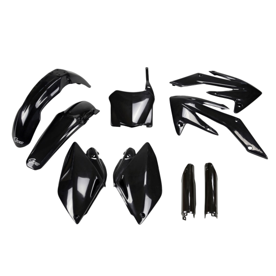 Kit plastiques complet - Noir - UFO Honda 250 CRF-R 2008-2009