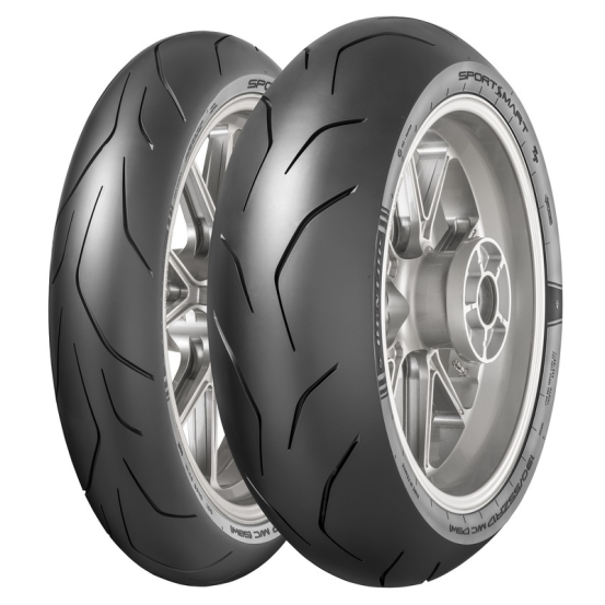 Pneu Arrière Hypersport DUNLOP SPORTMAX SPORTSMART TT 200/55 ZR 17 M/C 78W TL