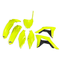 Kit plastiques - Néon Jaune - UFO Honda 250 CRF-R 2018-2021
