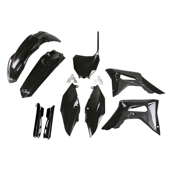 Kit plastiques complet - Noir - UFO Honda 250 CRF-R 2018-2021