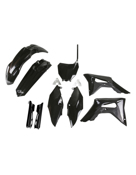 Kit plastiques complet - Noir - UFO Honda 250 CRF-R 2018-2021