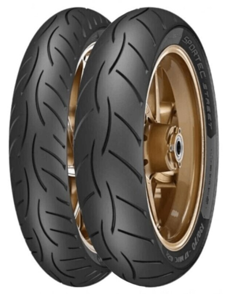 Pneu Avant/arrière Scooter METZELER SPORTEC STREET 2 90/90-14 M/C 46S TL