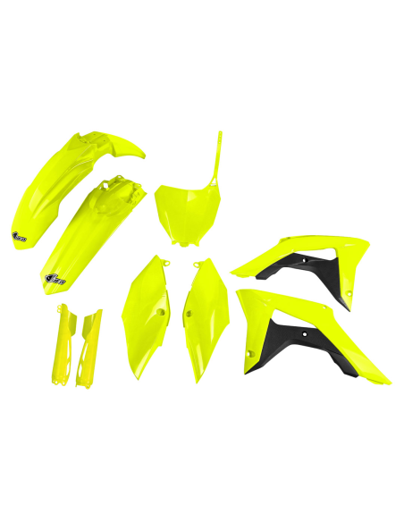 Kit plastiques complet - Néon Jaune - UFO Honda 250 CRF-R 2018-2021
