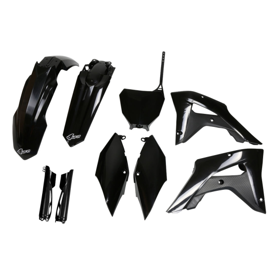 Kit plastiques complet - Noir - UFO Honda 250 CRF-RX 2019-2021