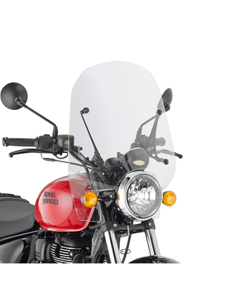 Bulle Givi 9053A Royal Enfield Meteor 350 2021-2022 - Incolore