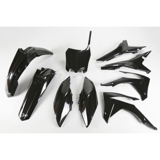 Kit plastiques - Noir - UFO Honda 250 CRF-R 2014-2017