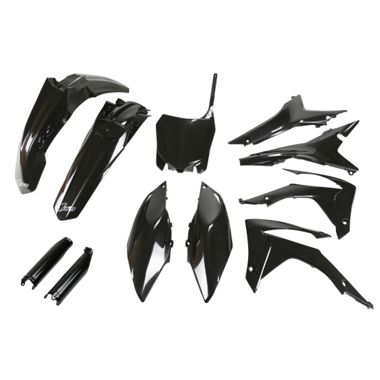 Kit plastiques complet - Noir - UFO Honda 250 CRF-R 2014-2017