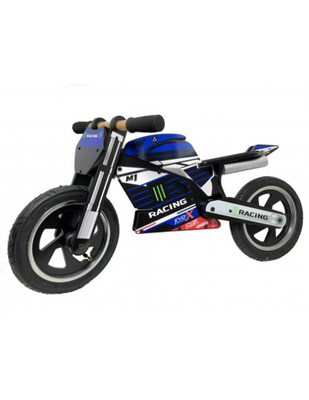 Draisienne enfant en bois - Kit déco Yamaha M1