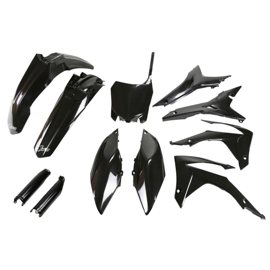 Kit plastiques complet - Noir - UFO Honda 250 CRF-R 2014-2017