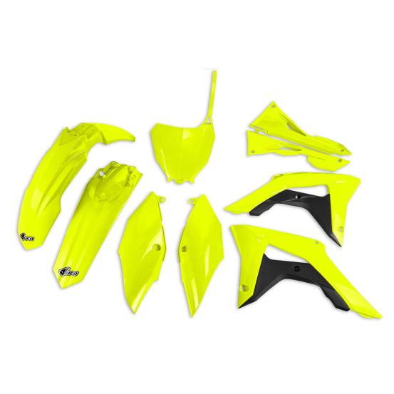 Kit plastiques - Néon Jaune - UFO Honda 250 CRF-R 2018-2021