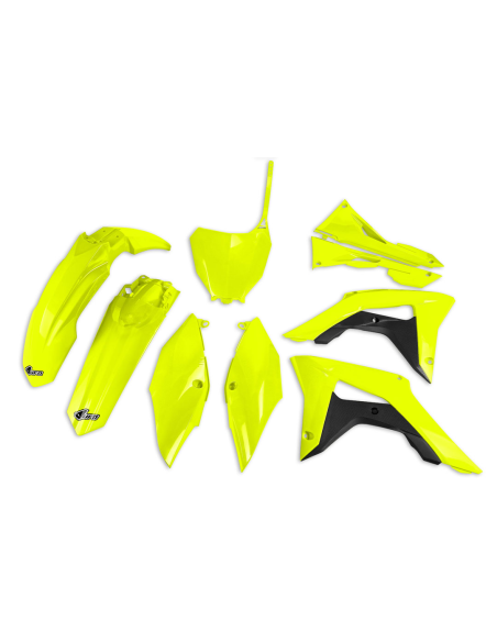 Kit plastiques - Néon Jaune - UFO Honda 250 CRF-R 2018-2021