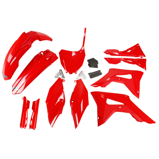 Kit plastiques complet - Rouge - UFO Honda 250 CRF-R 2018-2021