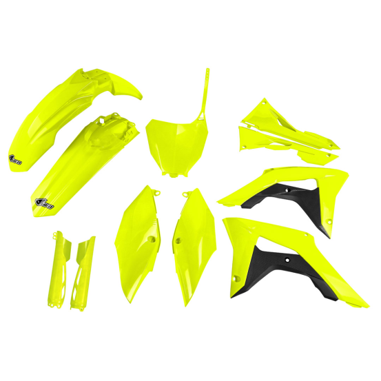 Kit plastiques complet - Néon Jaune - UFO Honda 250 CRF-R 2018-2021