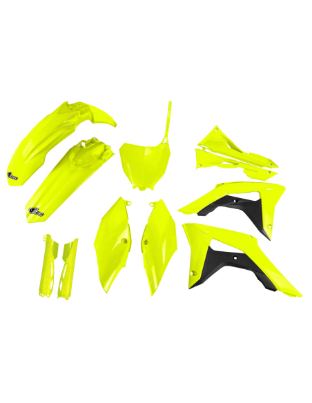 Kit plastiques complet - Néon Jaune - UFO Honda 250 CRF-R 2018-2021