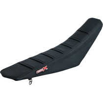 Housse de selle CrossX avec bandes Yamaha 250 YZ-F 2019-2023 450 YZ-F 2018-2022 450 WR-F 2019-2023 Noir