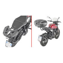 Support top case Givi Monokey - Monolock 9351FZ Moto Morini SEIEMMEZZO SCR 650 2022-2026