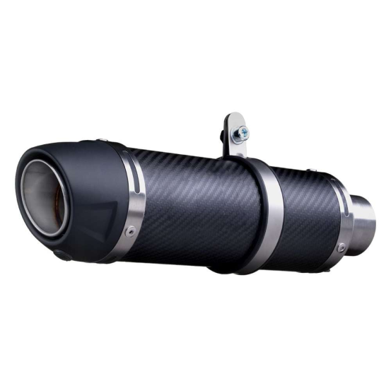 Silencieux carbone universel LEOVINCE GP CORSA EVO - Diamètre 54mm